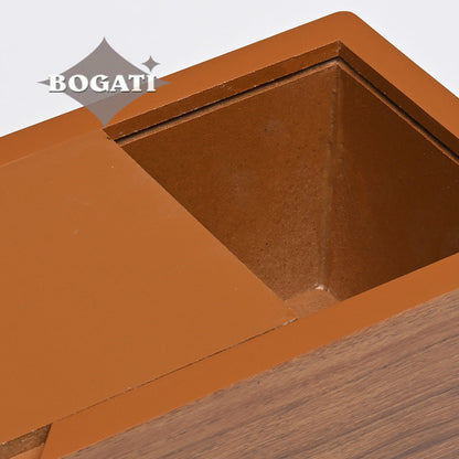 SMALL MDF Simplicity Urn -B037- Brown