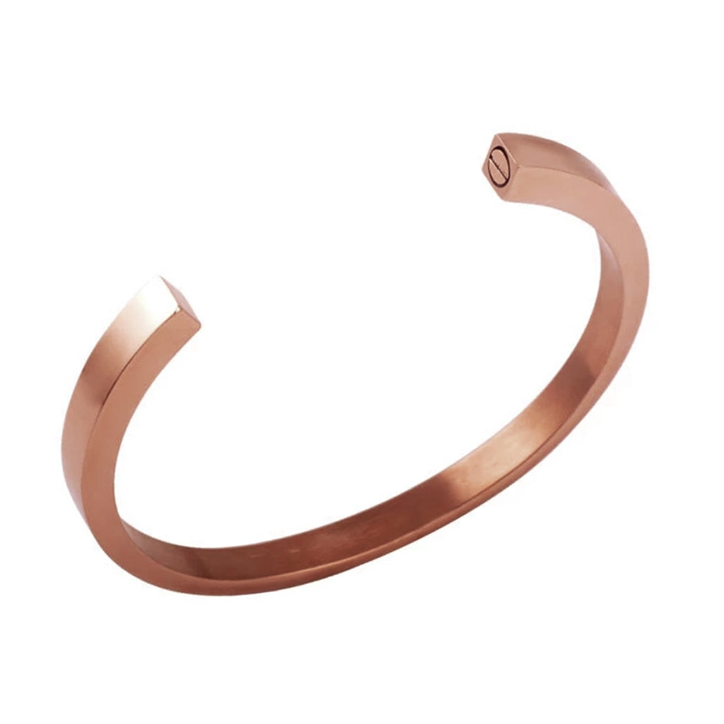 J-BANGLE 02 - Modern Bangle - Coffee-tone