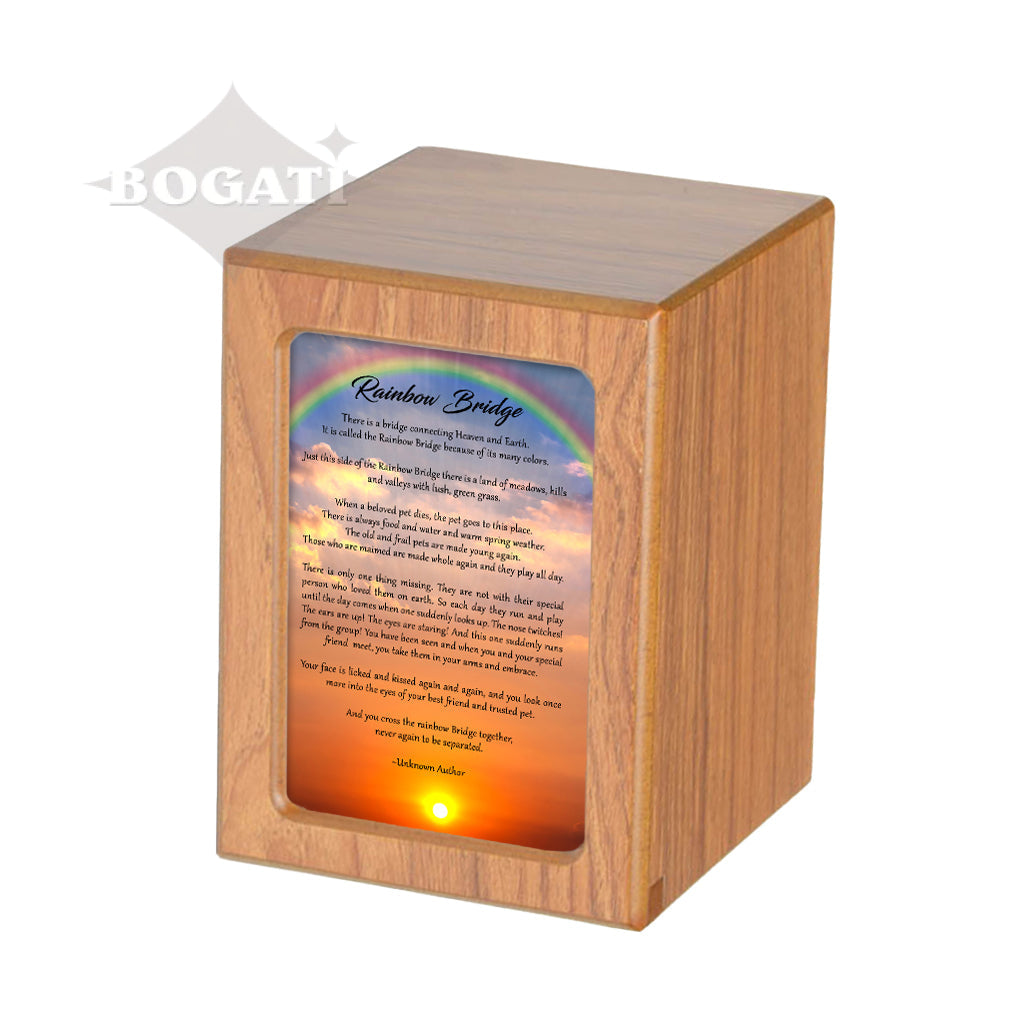 MEDIUM Photo Frame urn -PY06- Rainbow Bridge