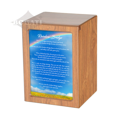 LARGE Photo Frame urn -PY06- Rainbow Bridge