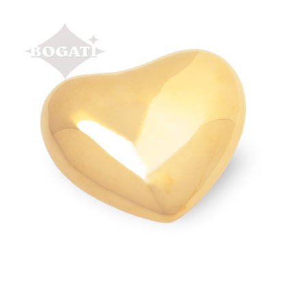 KEEPSAKE ~ Stainless Steel Heart ~Reflections Gold