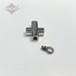 J-005 - Small Cross - Silver-tone - Pendant with Chain