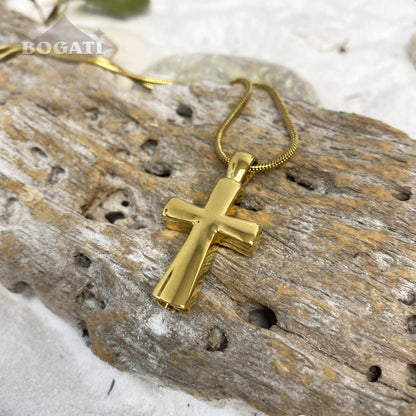 J-043 - Cross - Pendant with Chain
