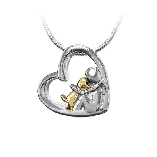 J-088 - Forever Friends Heart ~Dog