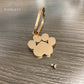 J-096- Large Pawprint Keychain