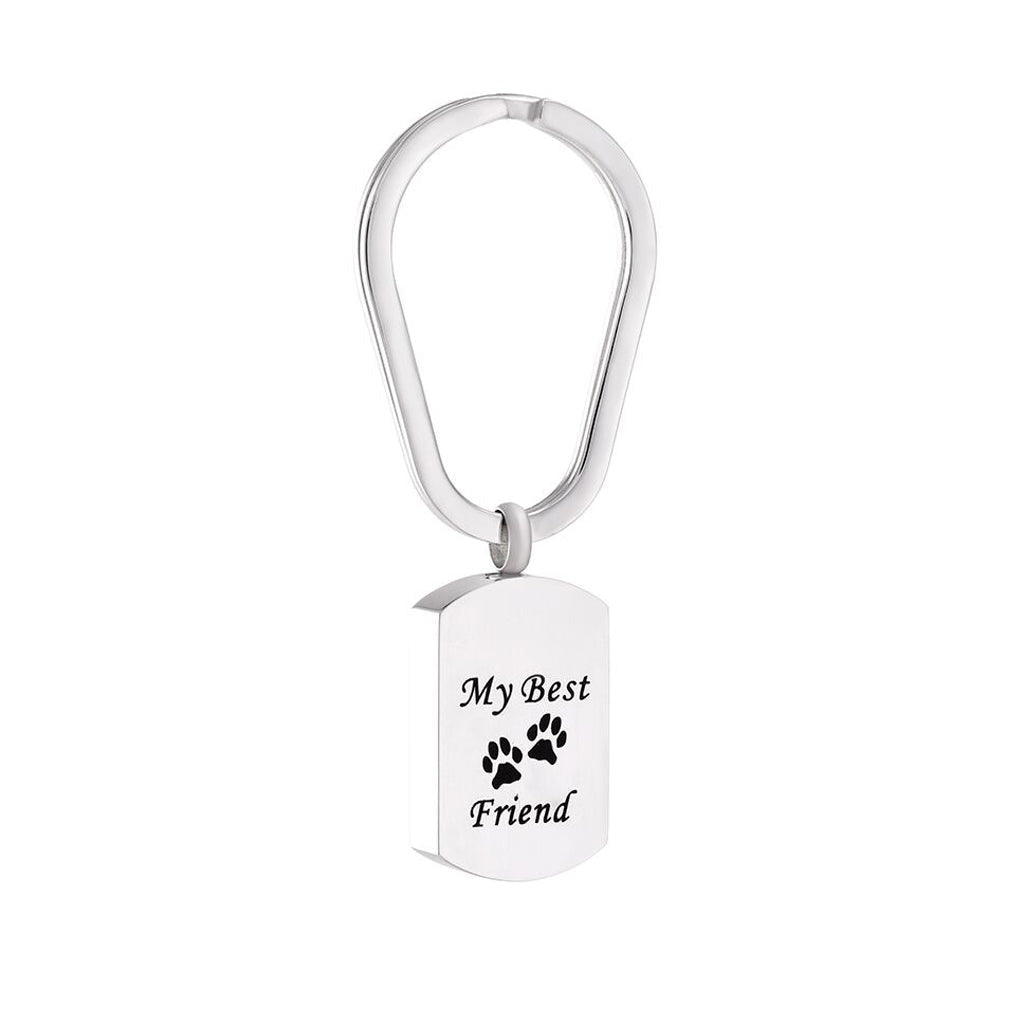 J-138 - My Best Friend Tag Keychain