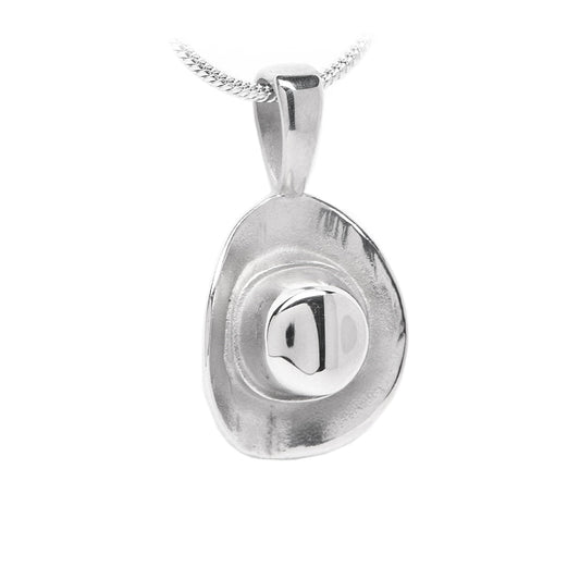 J-1513/1523 Cowboy Hat - Pendant With Chain Large