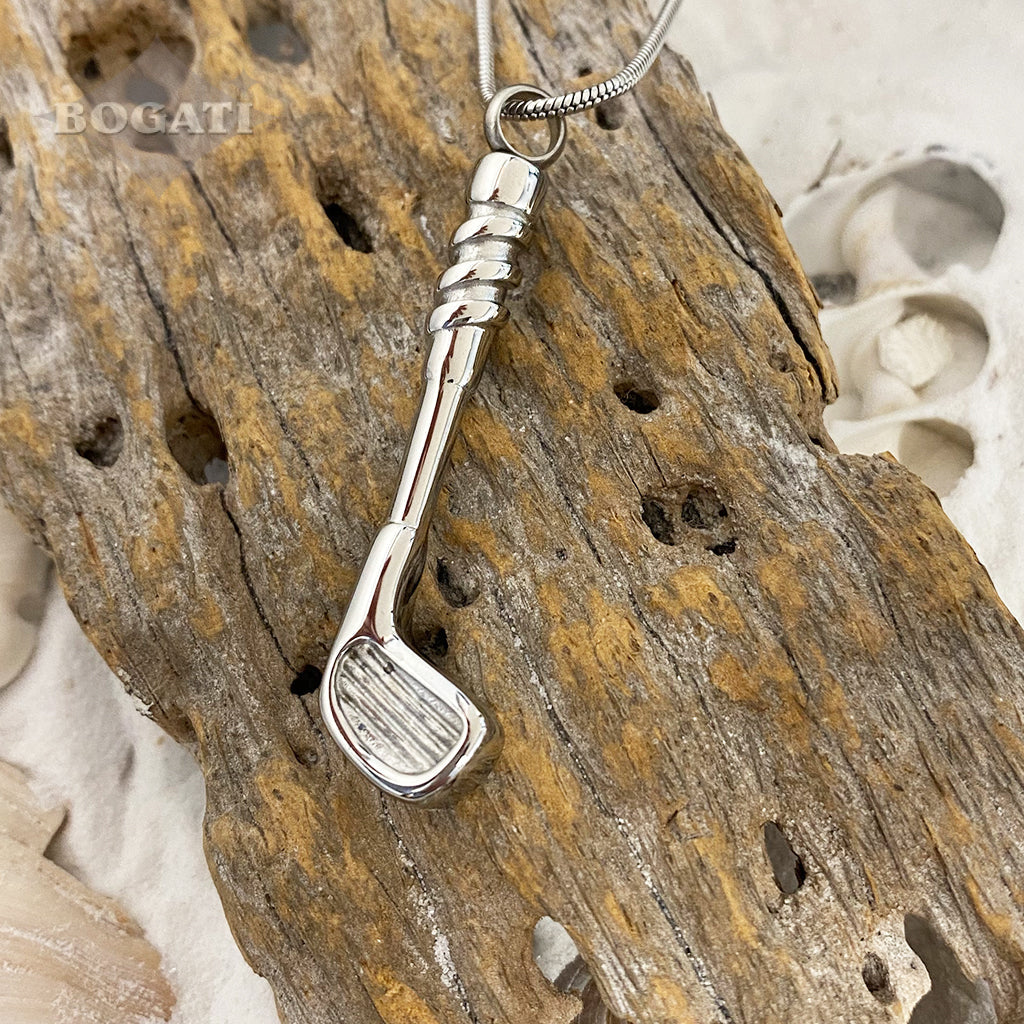 J-1701 - Golf Club - Pendant with Chain