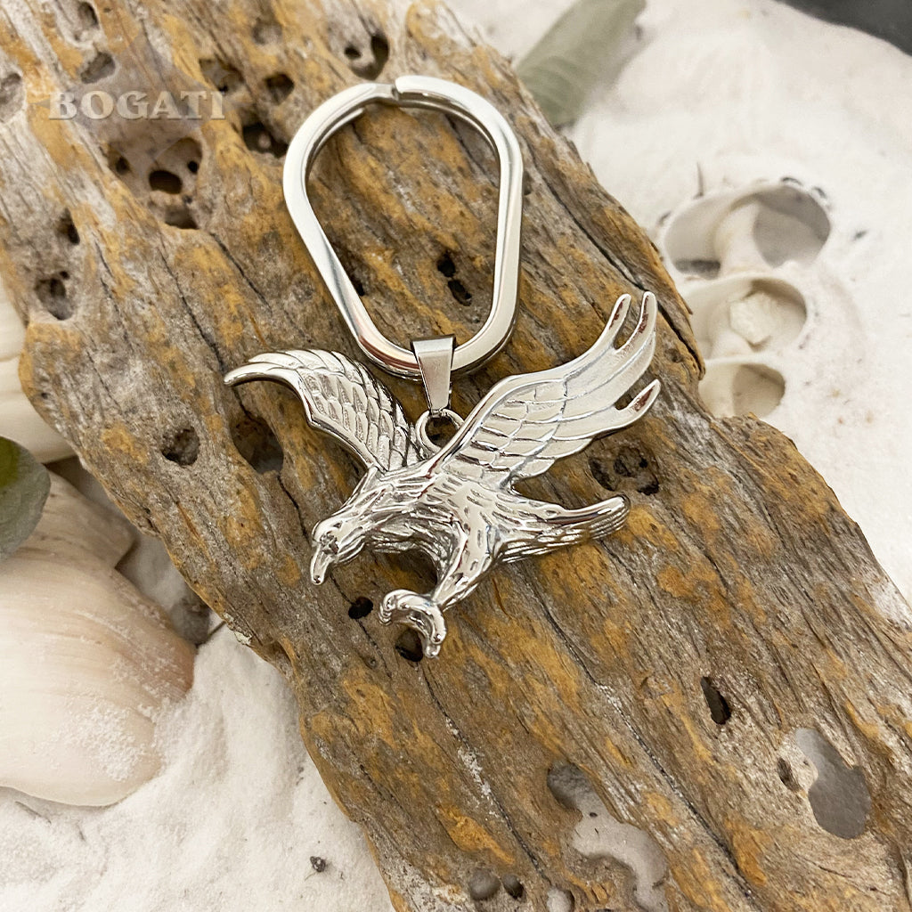 Majestic eagle Cremation Keychain