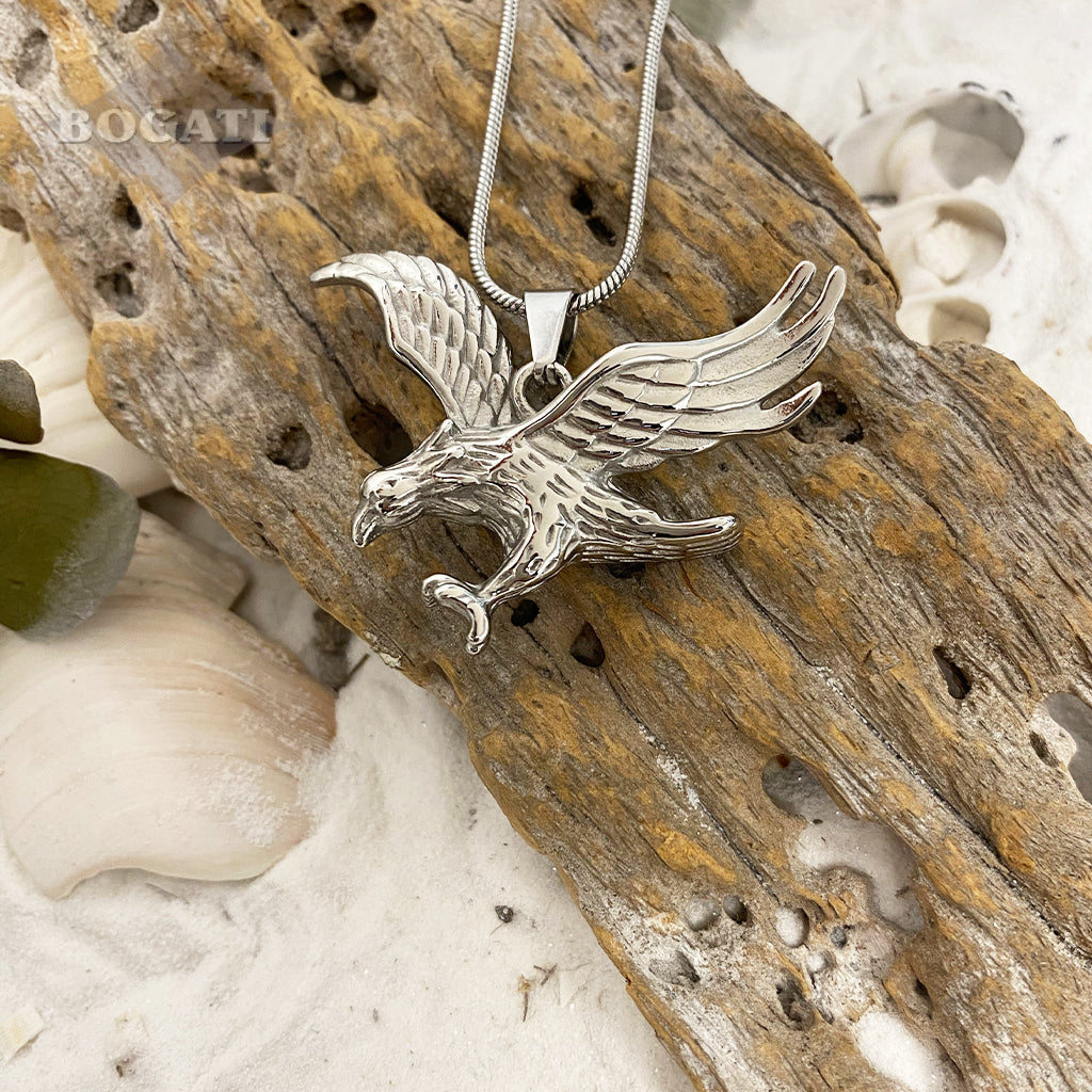 Majestic eagle Cremation Necklace