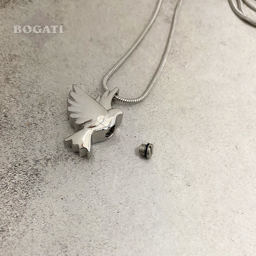 J-2273 - Dove - Pendant with Chain