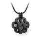 J-260 - Paw Locket Pendant With Chain Black