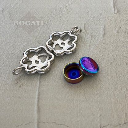 J-260 - Paw Locket Pendant With Chain