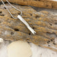 J-640 - Twisted Bar - Pendant with Chain