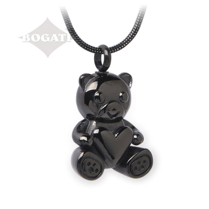 J-800 - Teddy Bear Pendant With Chain