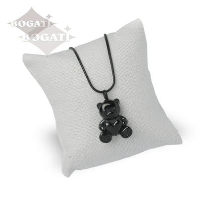 J-800 - Teddy Bear Pendant With Chain
