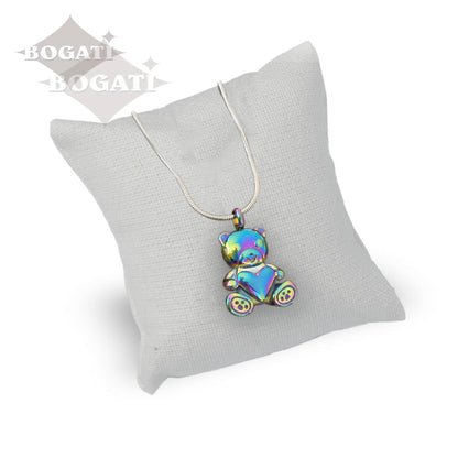 J-800 - Teddy Bear Pendant With Chain