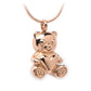 J-800 - Teddy Bear Pendant With Chain