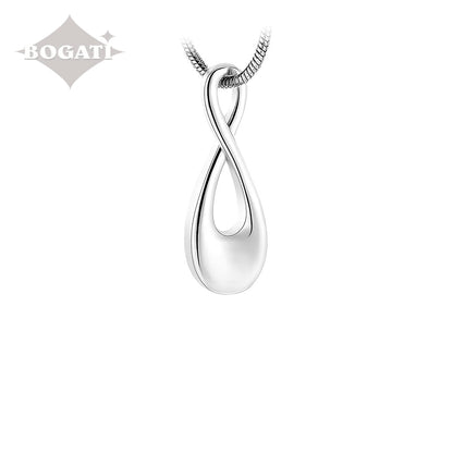 J-993 Infinity - Pendant With Chain Silver Small