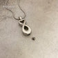 J-994 - Infinity with Heart - Pendant with Chain