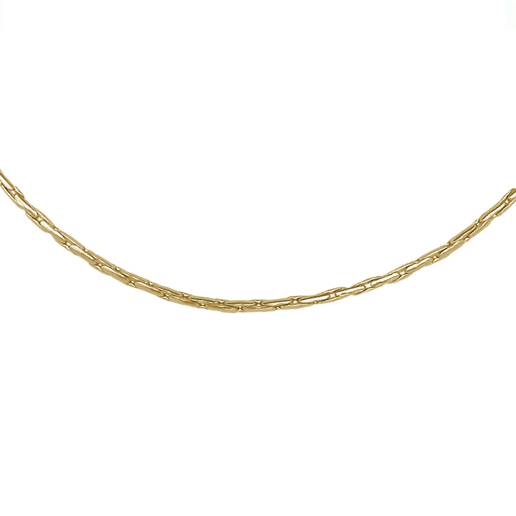 Long Box Chain - 1.2 mm x 22" Length - Gold