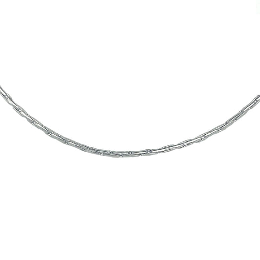 Long Box Chain - 1.2 mm x 22" Length - Silver