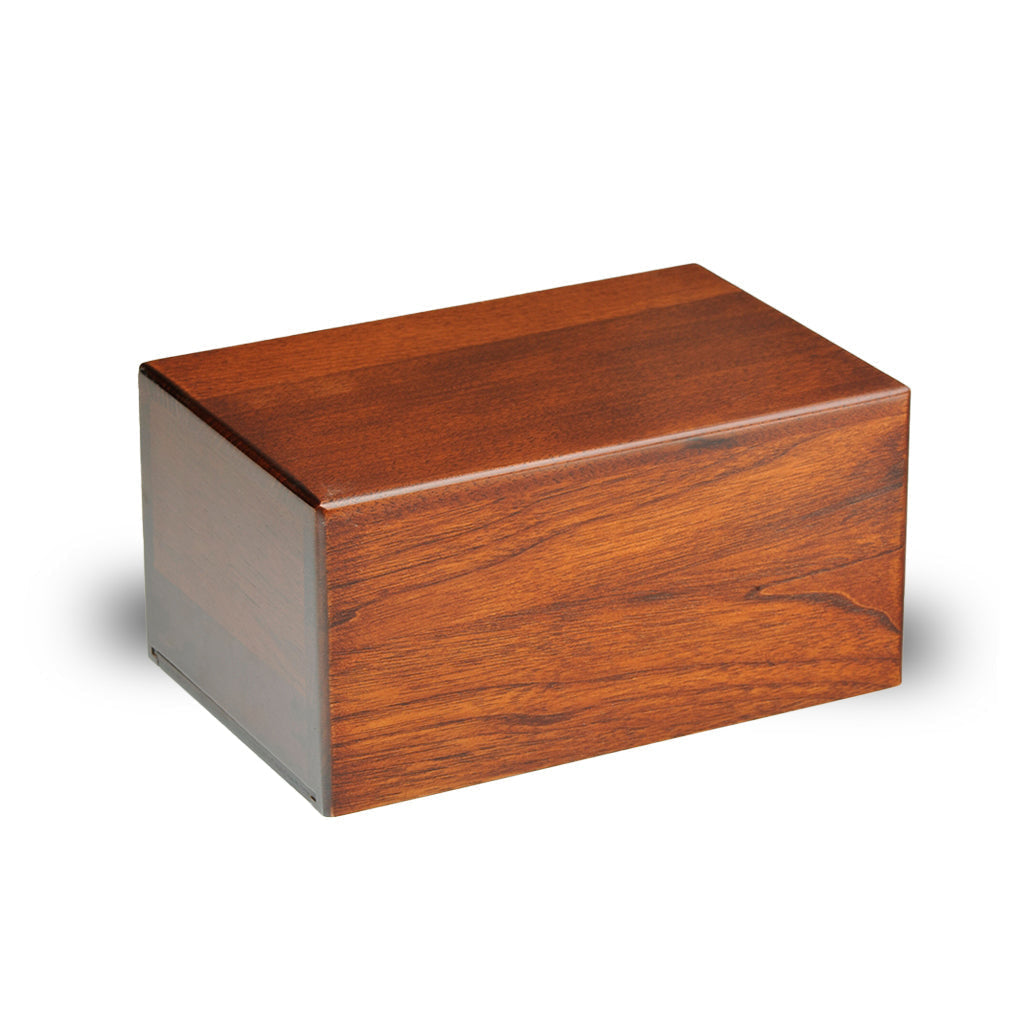 MEDIUM Paulownia Wood Urn -PY01- Economy Urn- Case of 40