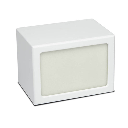 LARGE Photo Frame urn -PY06- Blank (Add your picture) White
