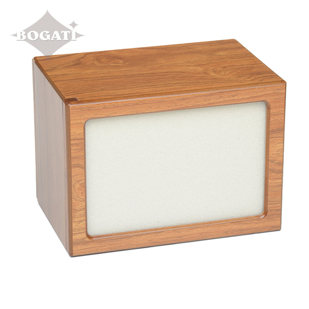 EXTRA LARGE Photo Frame urn -PY06- Blank (Add your picture) Brown