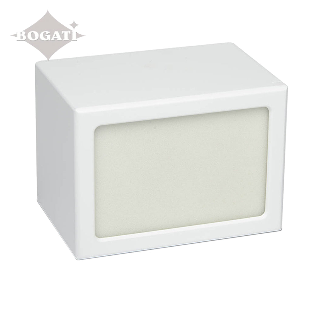 EXTRA LARGE Photo Frame urn -PY06- Blank (Add your picture) White