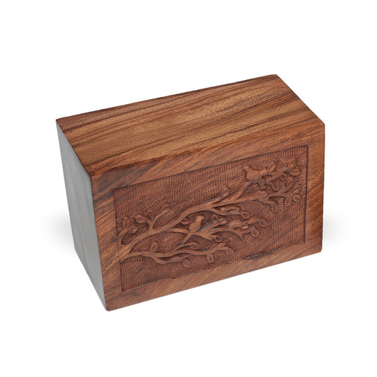 MEDIUM Rosewood Urn - Bogati Birdsong™