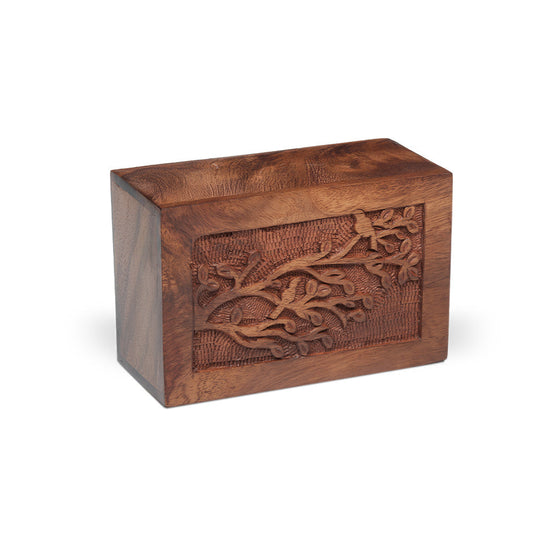 SMALL Rosewood Urn -2772- Bogati Birdsong ™