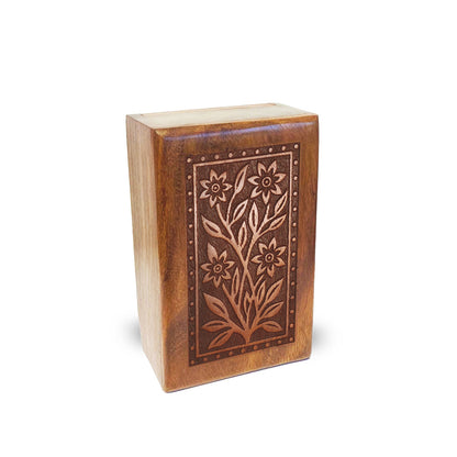 EXTRA SMALL- Rosewood Urn  -2785 - Blossom Garden