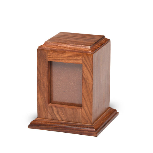 SMALL - Rosewood -518- Vertical Photo Frame Urn