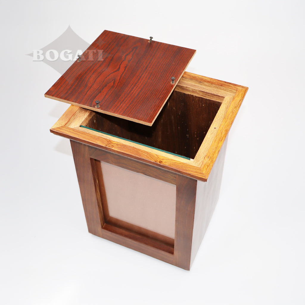 IMPERFECT SELECTION- ADULT / XL - Rosewood -518- Vertical Photo Frame Urn