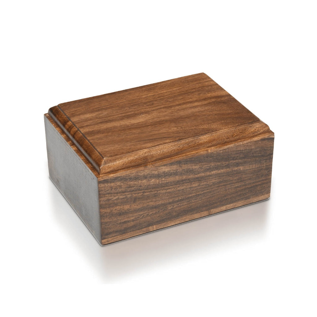 MEDIUM Rosewood Urn -2805- Bevel Edge