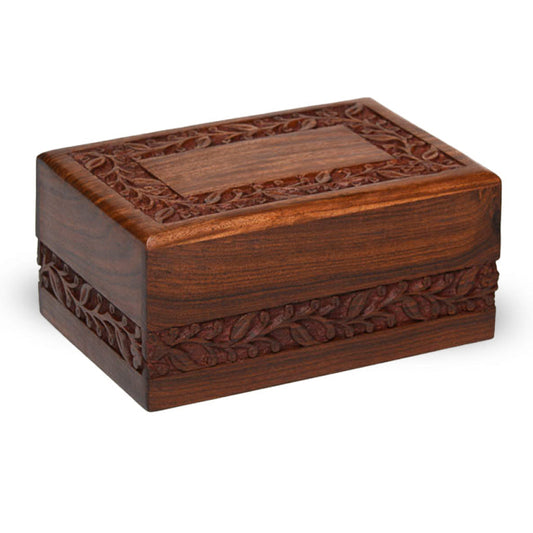 MEDIUM Rosewood Econo Border Urn -2700-