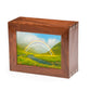 LARGE - Rosewood Photo Frame Urn -517- Rainbow Bridge