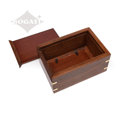 SMALL - Rosewood Photo Frame Urn -517- Rainbow Bridge