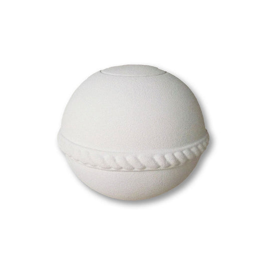 MEDIUM Round Urns - White Quartz Round