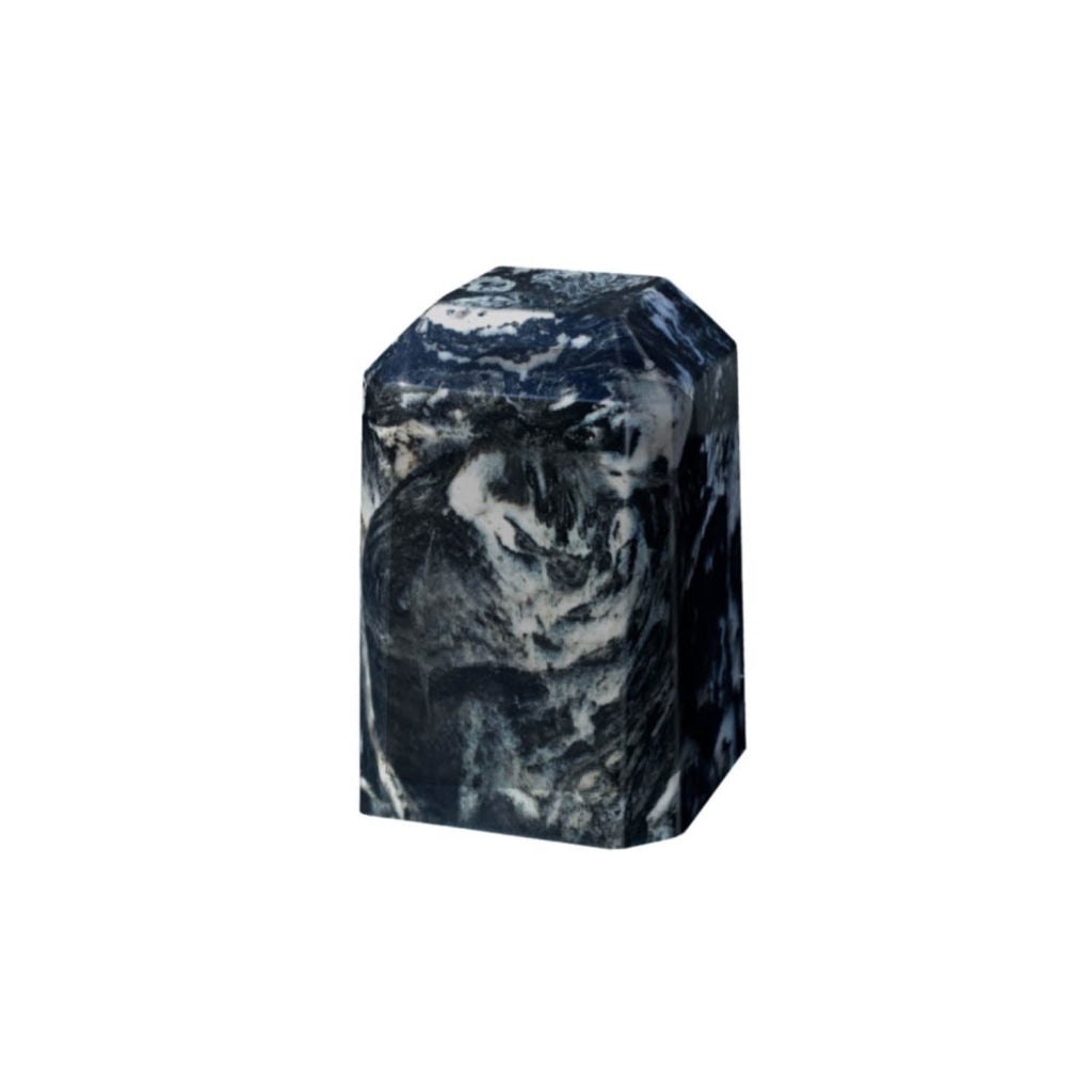 KEEPSAKE Cultured Marble Square Black Marlin