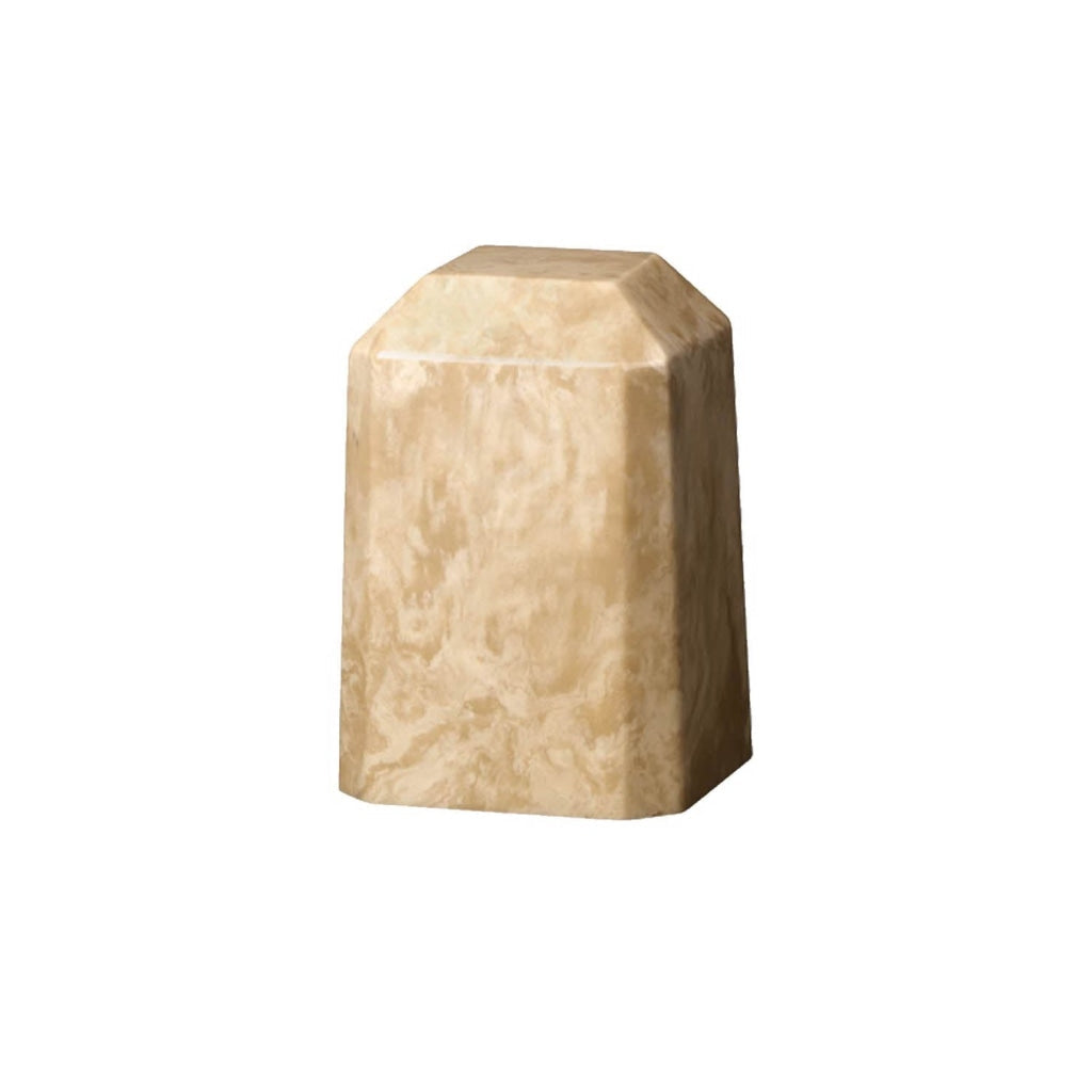 KEEPSAKE Cultured Marble Square Creme Mocha