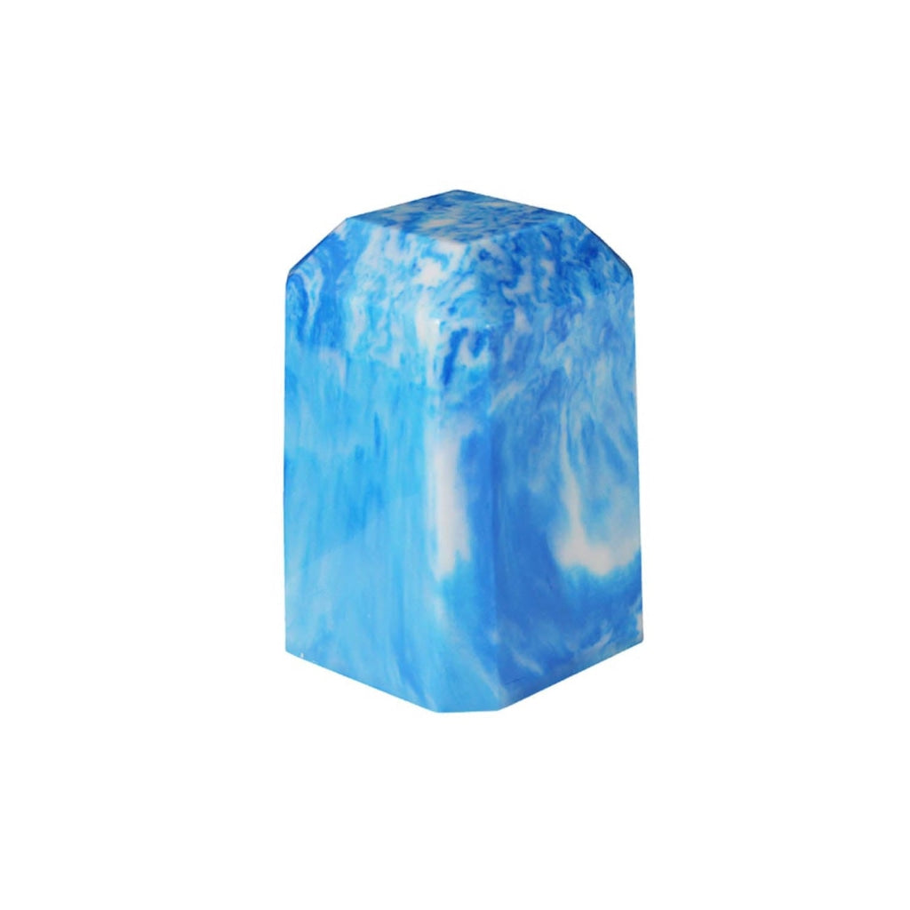 KEEPSAKE Cultured Marble Square Sky Blue