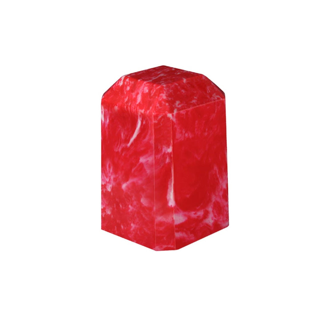 KEEPSAKE Cultured Marble Square Cherry Red