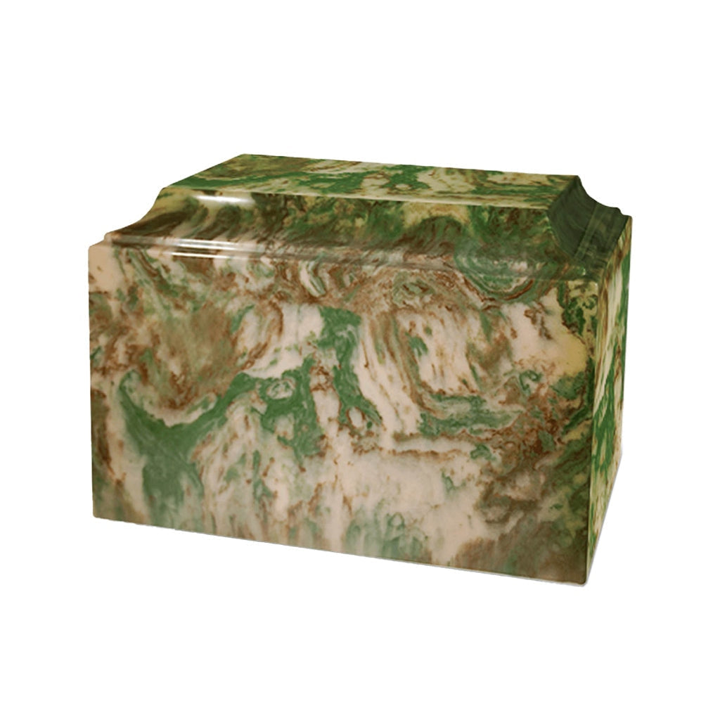 ADULT Cultured Marble Tuscany Urn - Black Marlin Camo