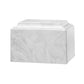 ADULT Cultured Marble Tuscany Urn - Carrera White