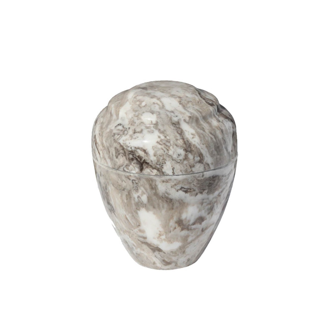 KEEPSAKE Cultured Marble Vase Perlato