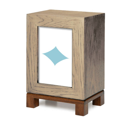 IMPERFECT SELECTION - ADULT Rustic Style Photo Frame Urn - Blank