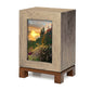 ADULT Rustic Style Photo Frame Urn - Garden at Sunset