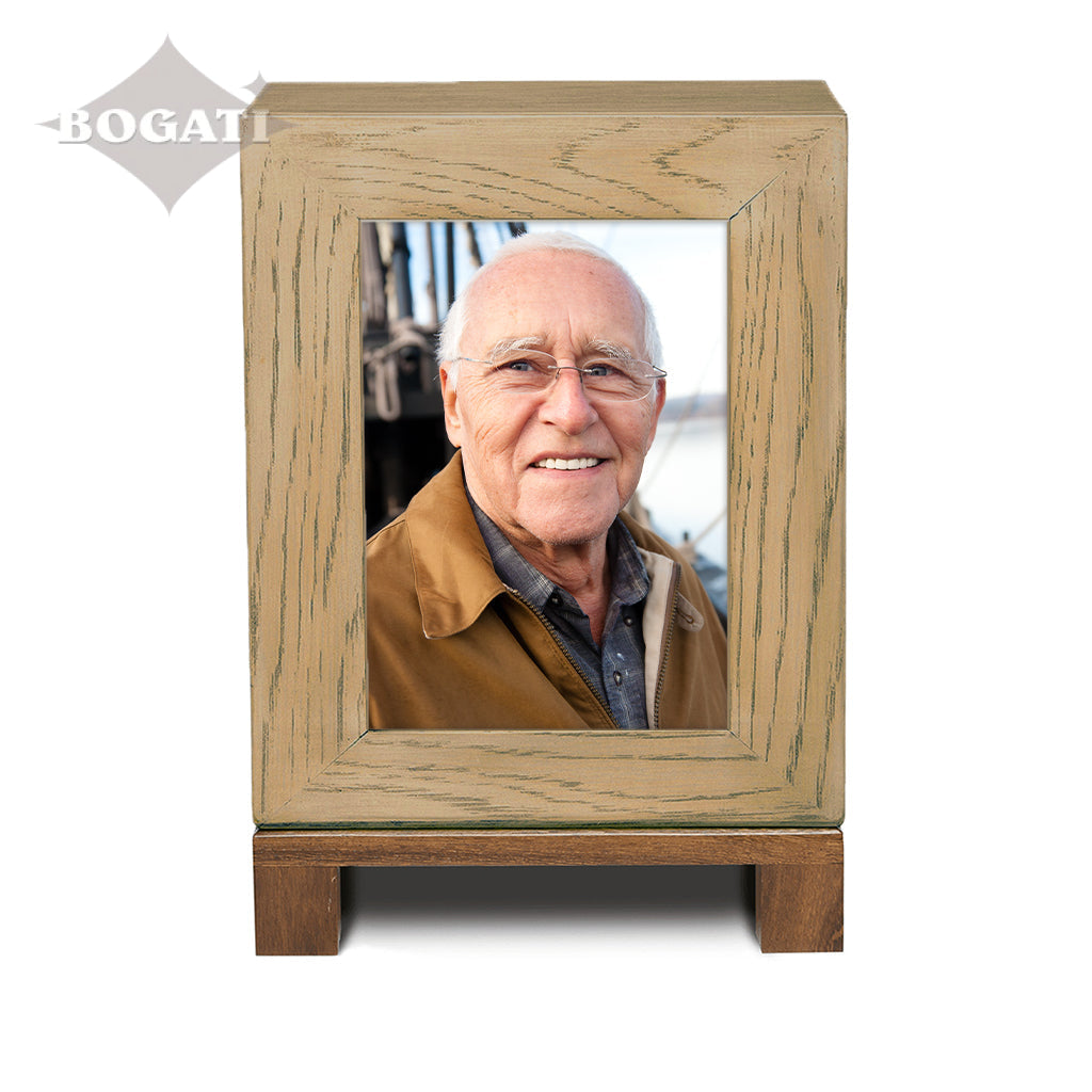 ADULT Rustic Style Photo Frame Urn - Blank